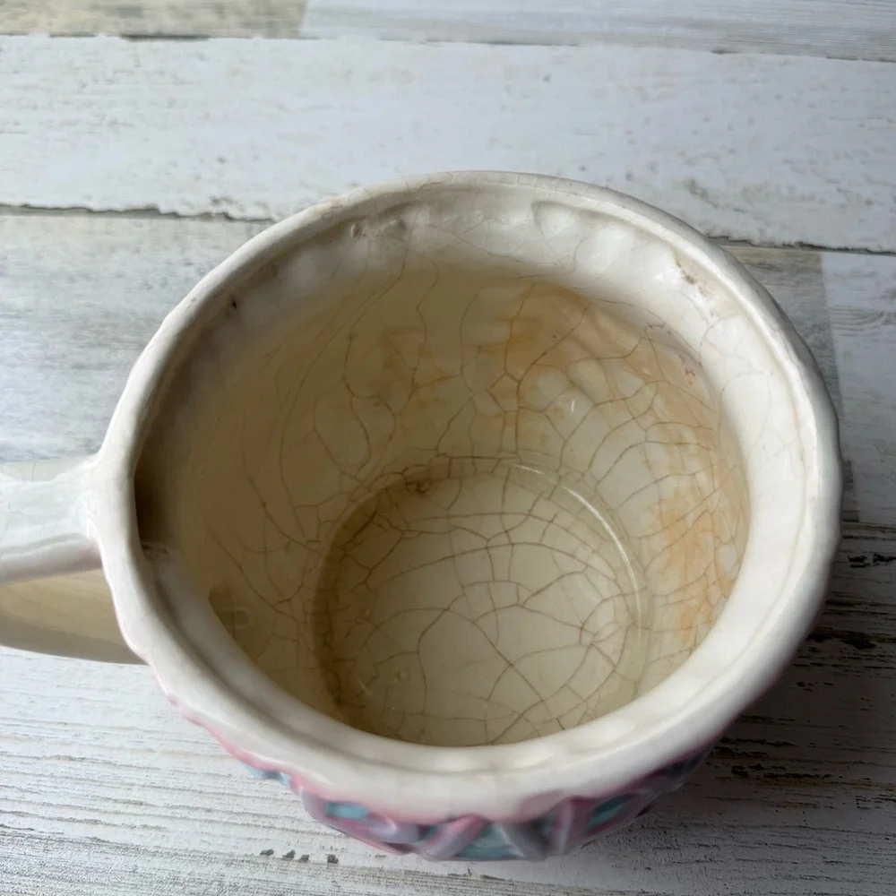 Vintage Baby Nursery Ceramic Planter 'Baby' (1983) Baby Shower Decor